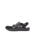 Black Urban Weave Comfort Sandals