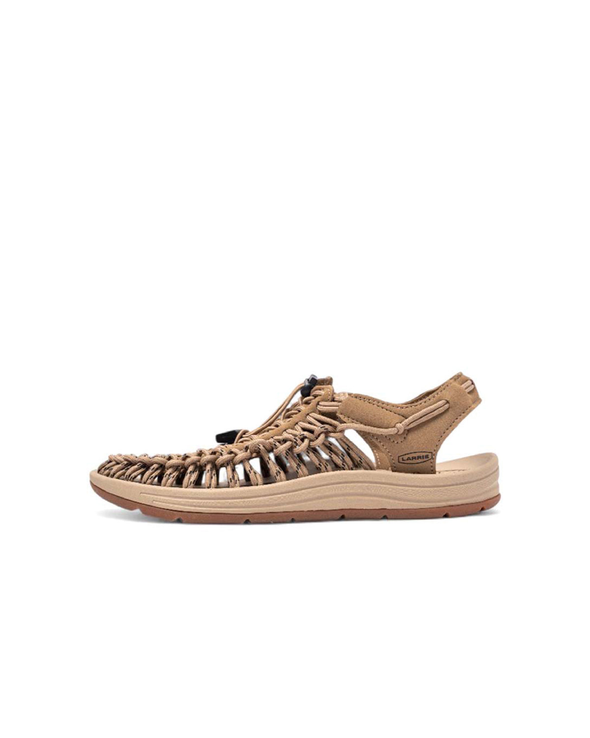 Light Khaki Urban Weave Comfort Sandals