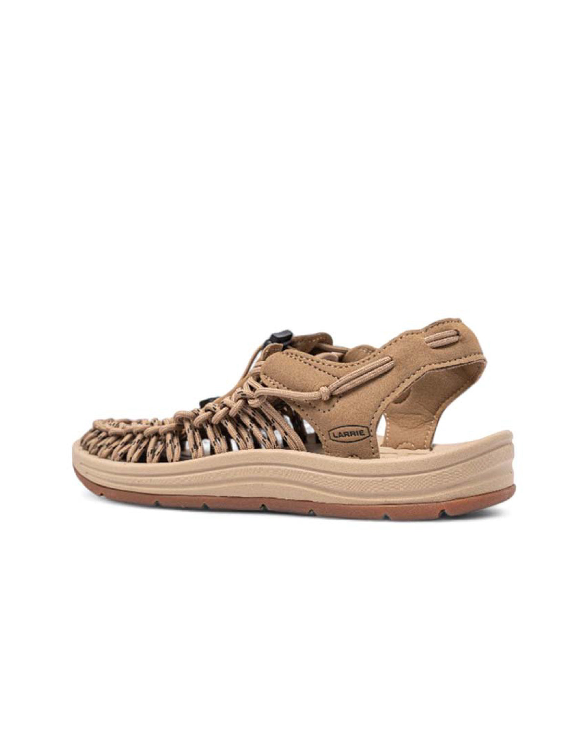 Light Khaki Urban Weave Comfort Sandals