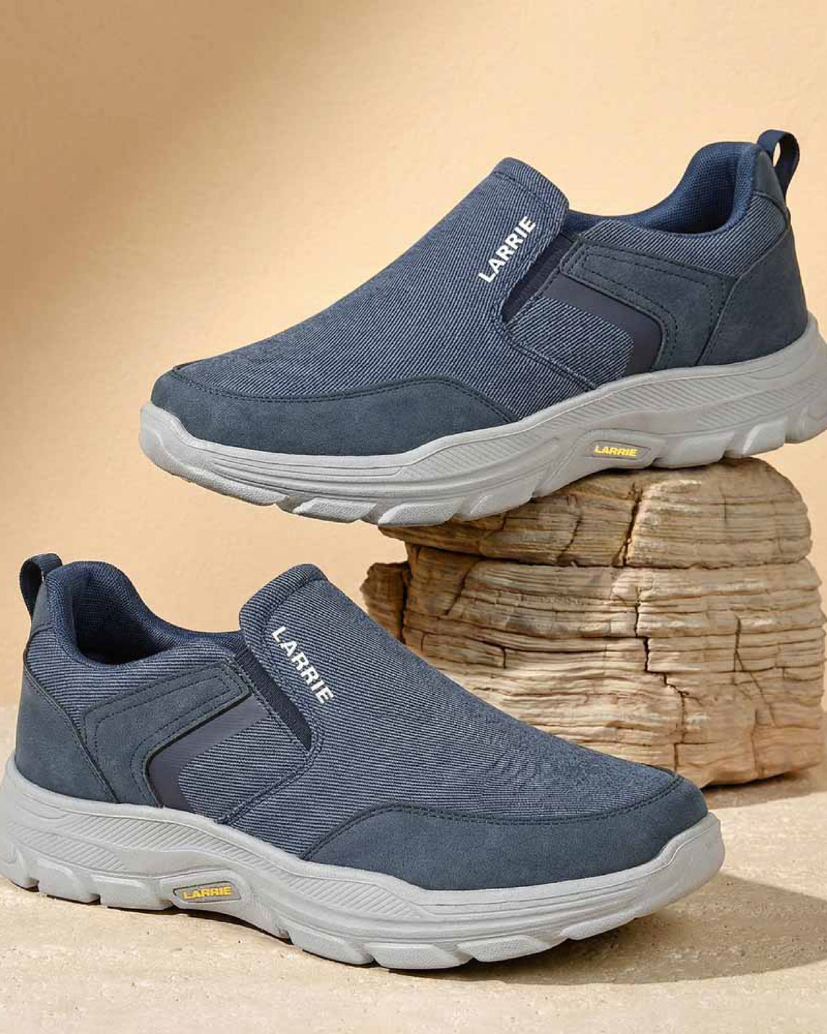 Cushion Step Smooth Slip On Casual Shoes