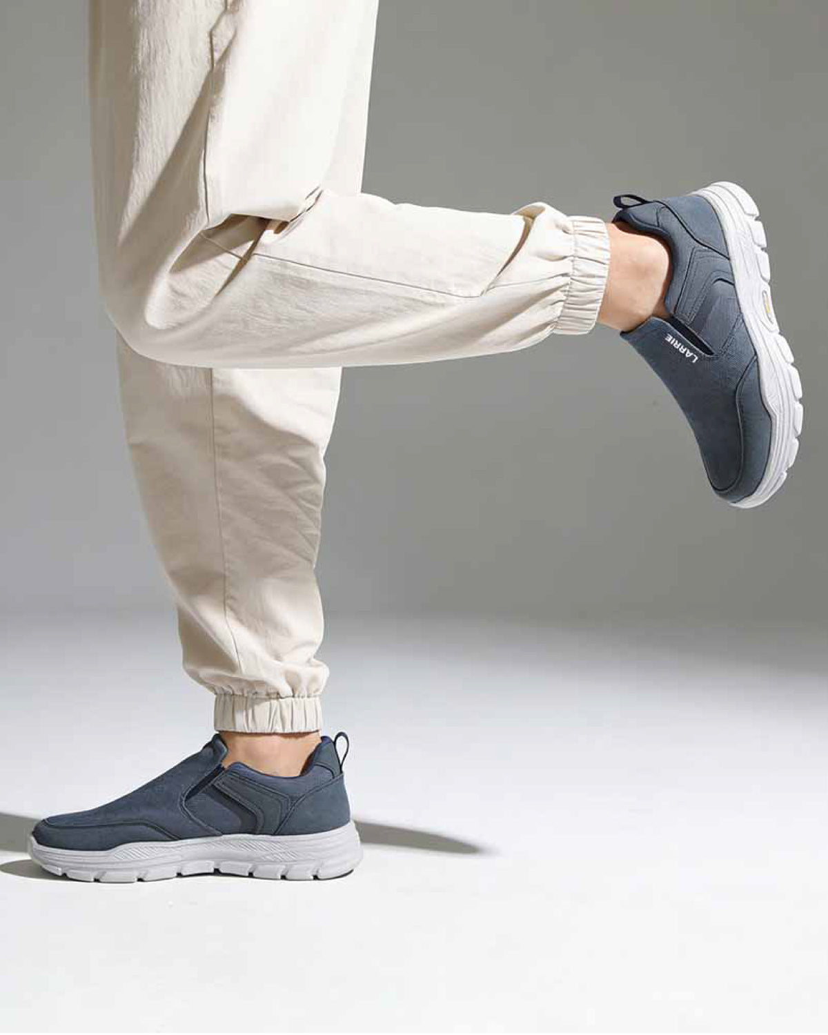 Cushion Step Smooth Slip On Casual Shoes