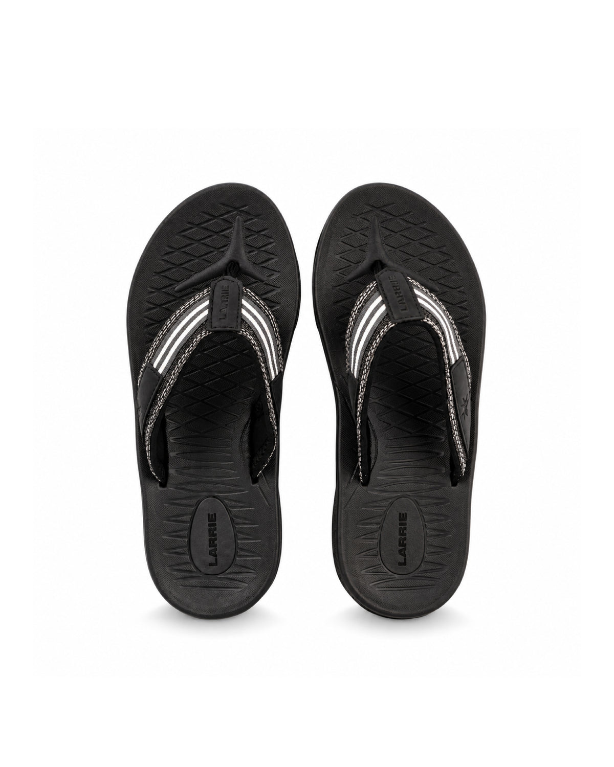 Black Go Lite Thong Sandals